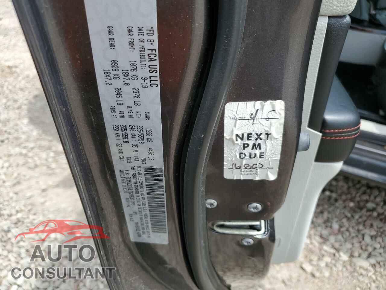 JEEP COMPASS 2020 - 3C4NJCCB0LT120938