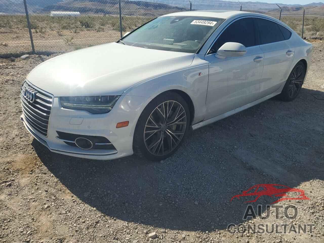 AUDI A7 2016 - WAU2GAFC6GN091149