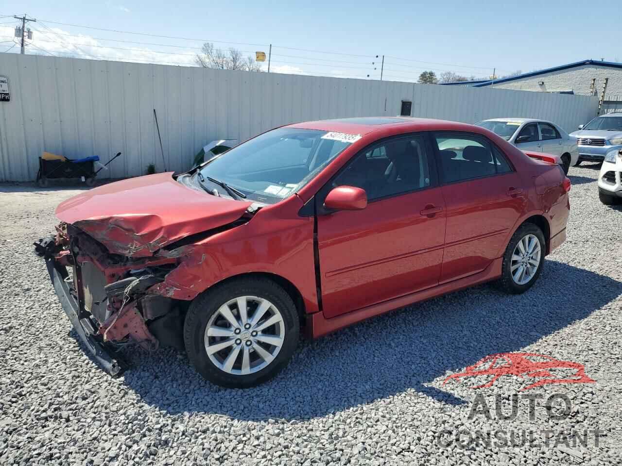 TOYOTA COROLLA 2010 - 1NXBU4EE8AZ381644