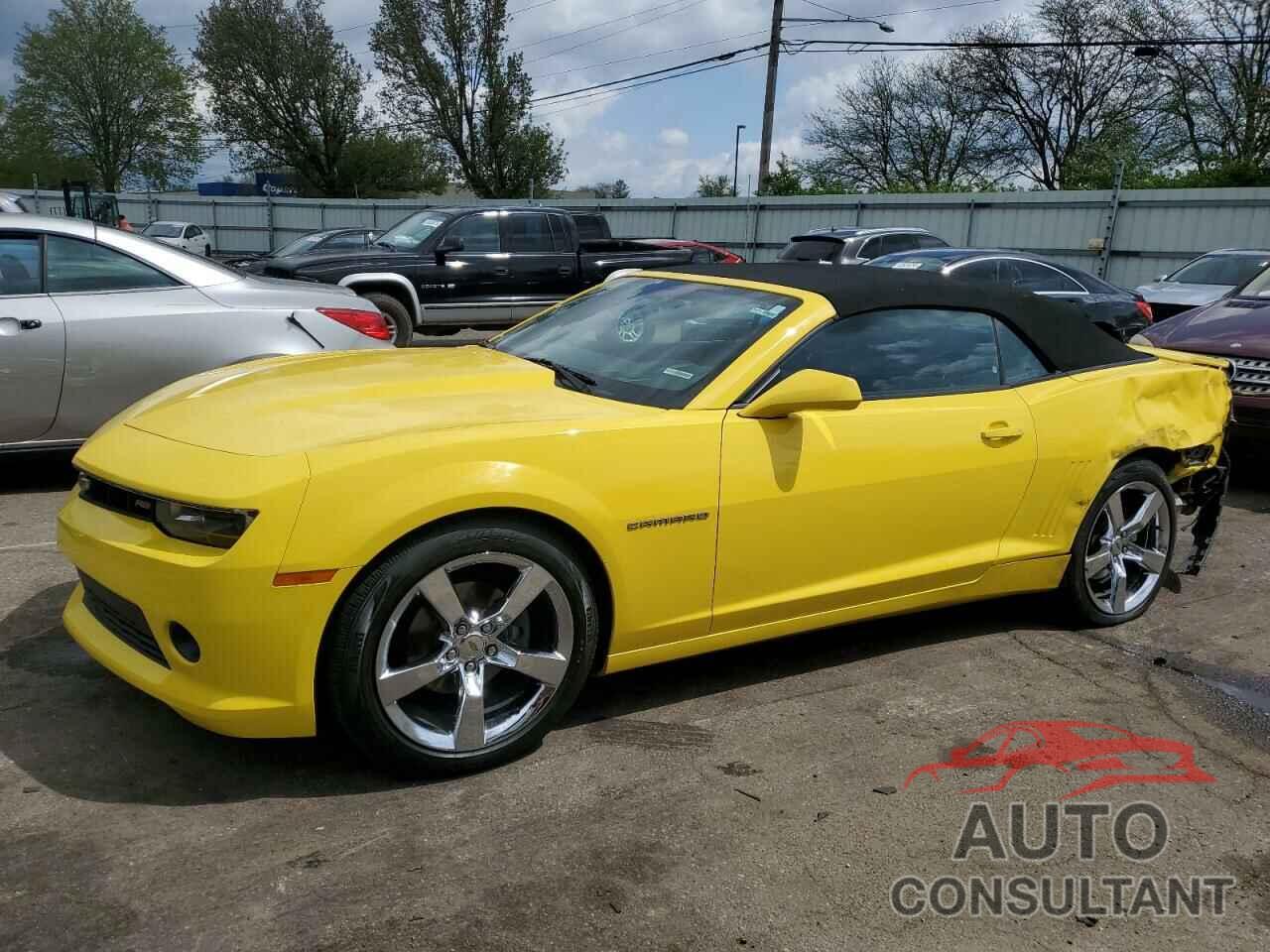 CHEVROLET CAMARO 2014 - 2G1FC3D36E9289852