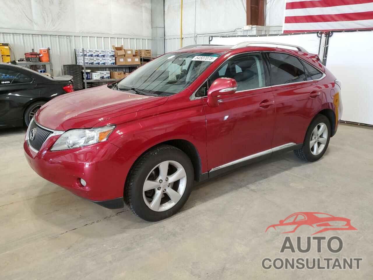 LEXUS RX350 2012 - 2T2BK1BA6CC142860