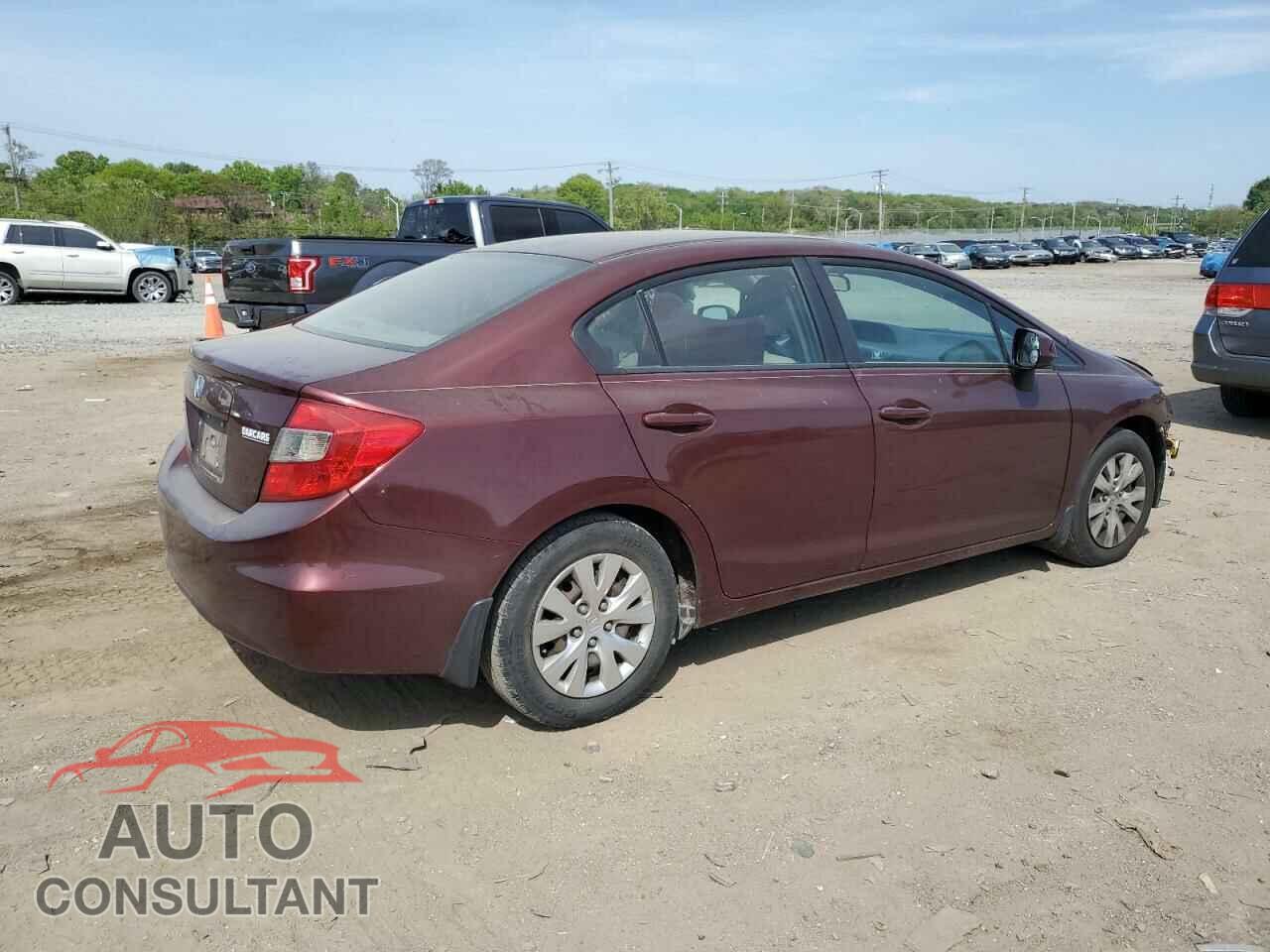 HONDA CIVIC 2012 - 19XFB2F53CE389697