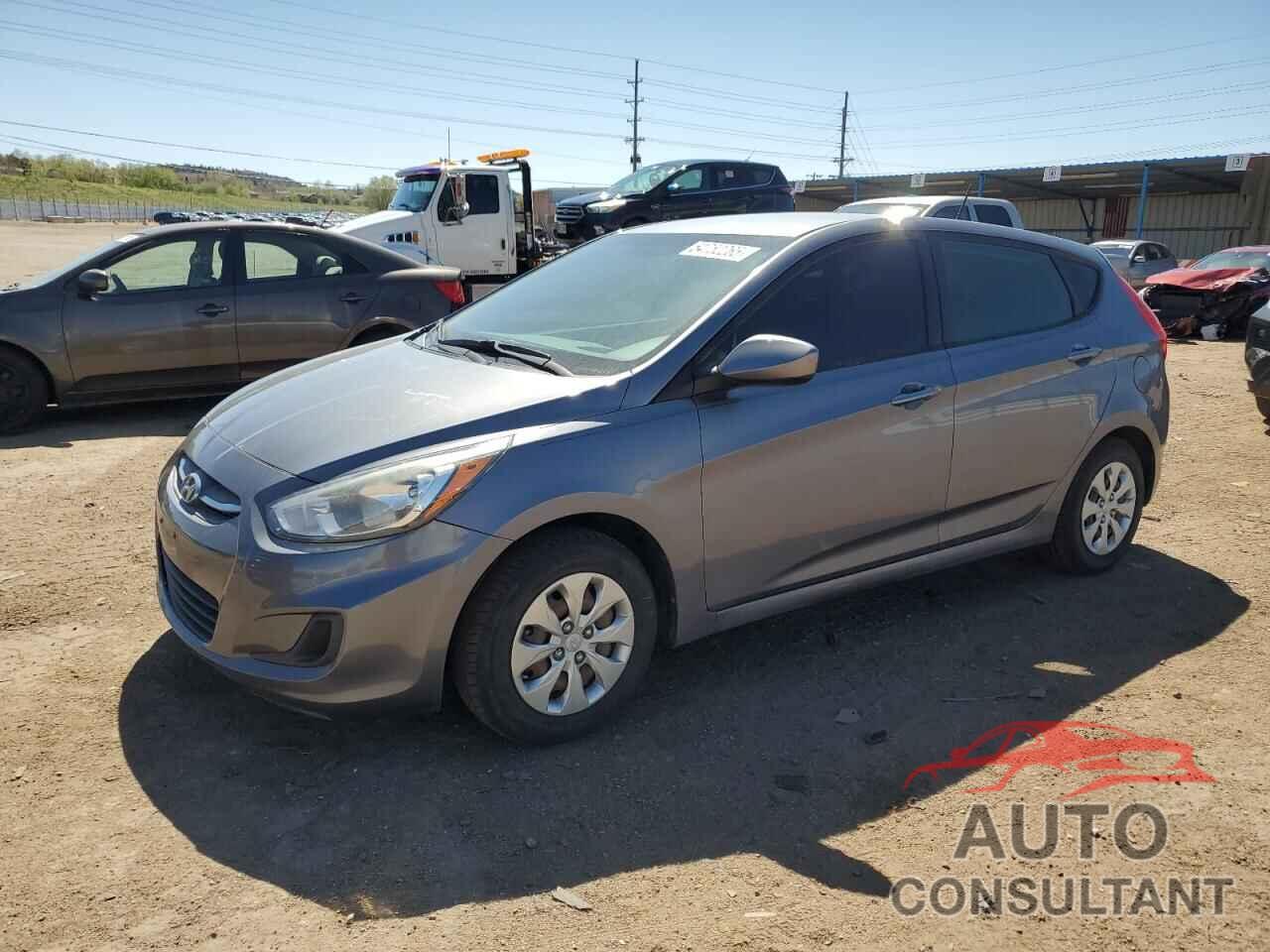 HYUNDAI ACCENT 2016 - KMHCT5AE1GU265312