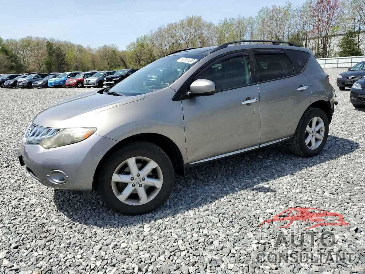 NISSAN MURANO 2009 - JN8AZ18W19W153042