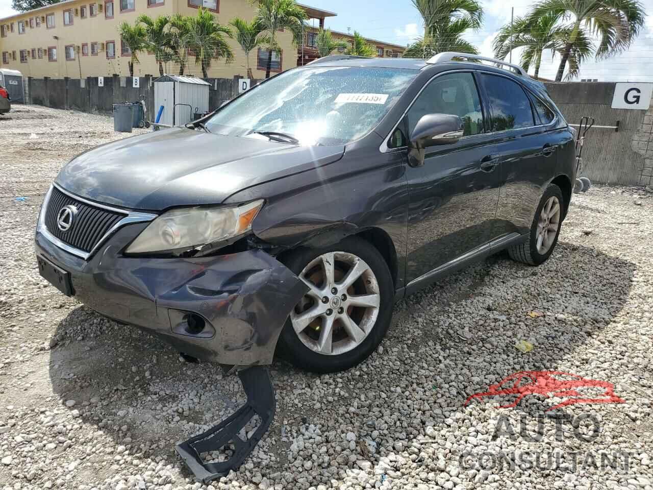 LEXUS RX350 2010 - 2T2ZK1BAXAC024600