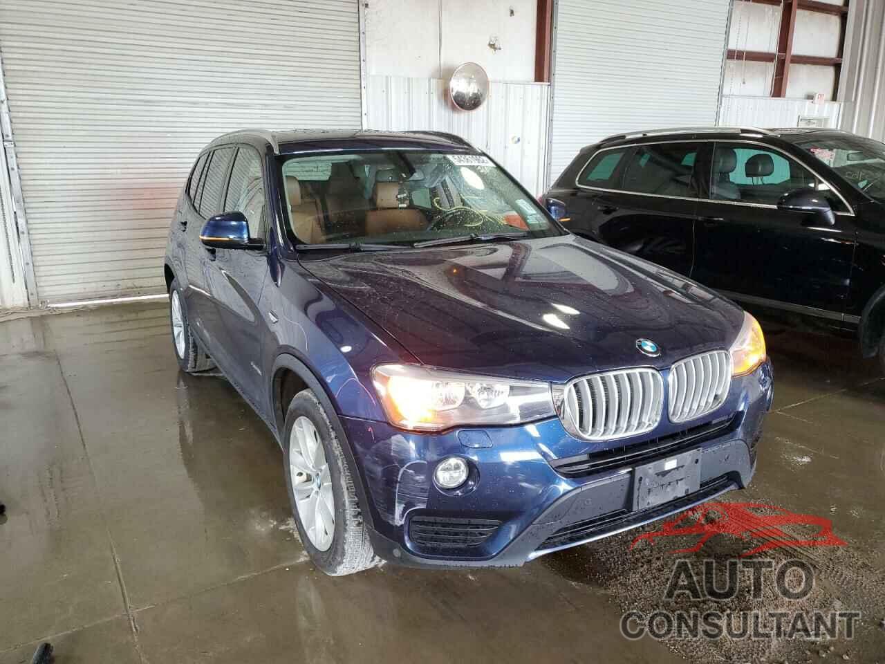 BMW X3 2016 - 5UXWX9C58G0D68956