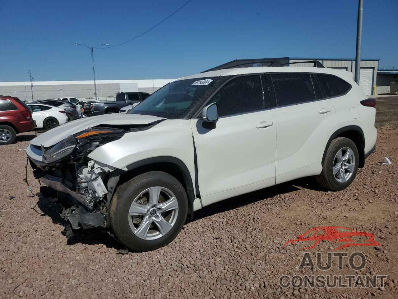 TOYOTA HIGHLANDER 2021 - 5TDCZRBH8MS541648