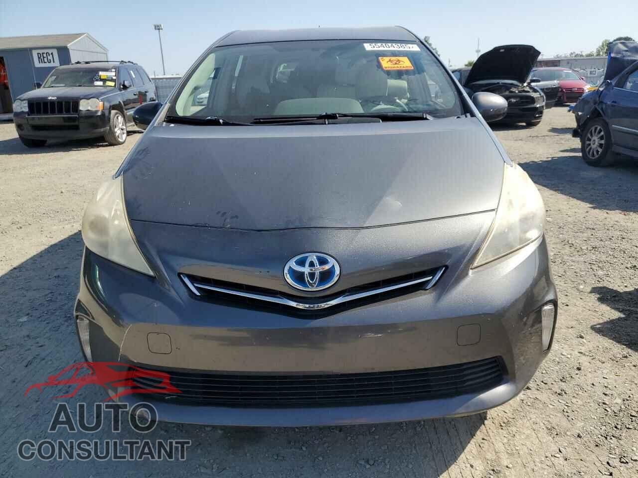TOYOTA PRIUS 2012 - JTDZN3EUXC3183643