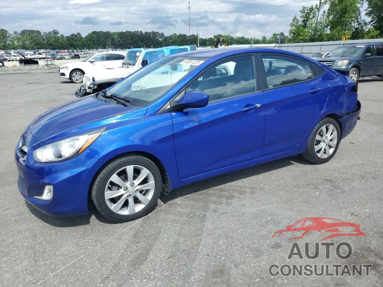 HYUNDAI ACCENT 2013 - KMHCU4AE3DU340160