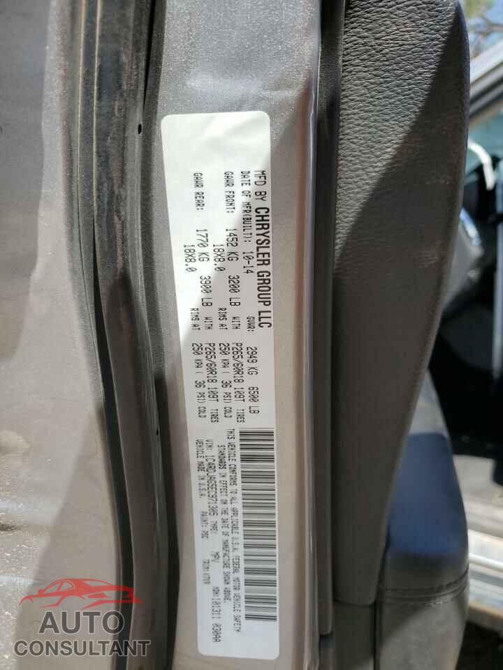 DODGE DURANGO 2014 - 1C4RDJAG5EC971305