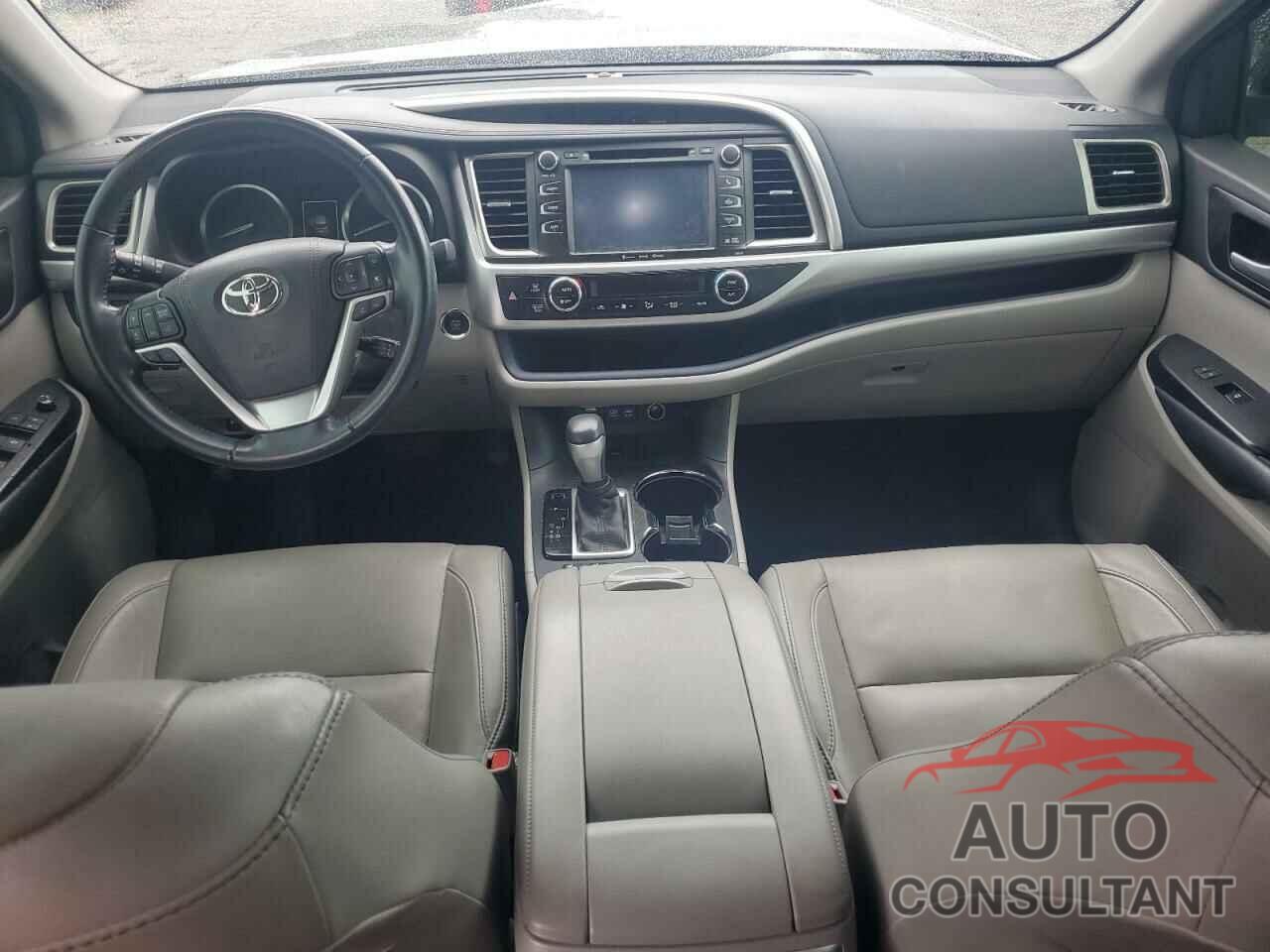 TOYOTA HIGHLANDER 2017 - 5TDKZRFH3HS513428