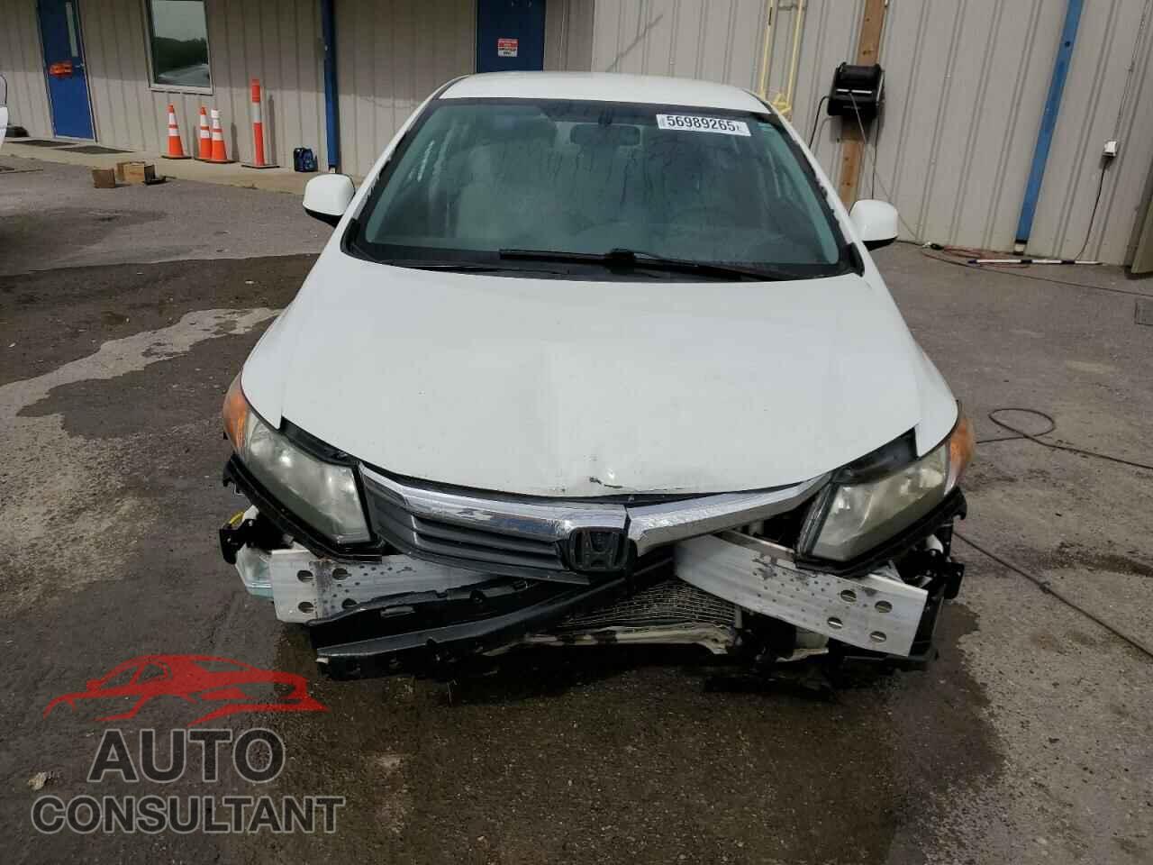 HONDA CIVIC 2012 - 19XFB2F57CE098877