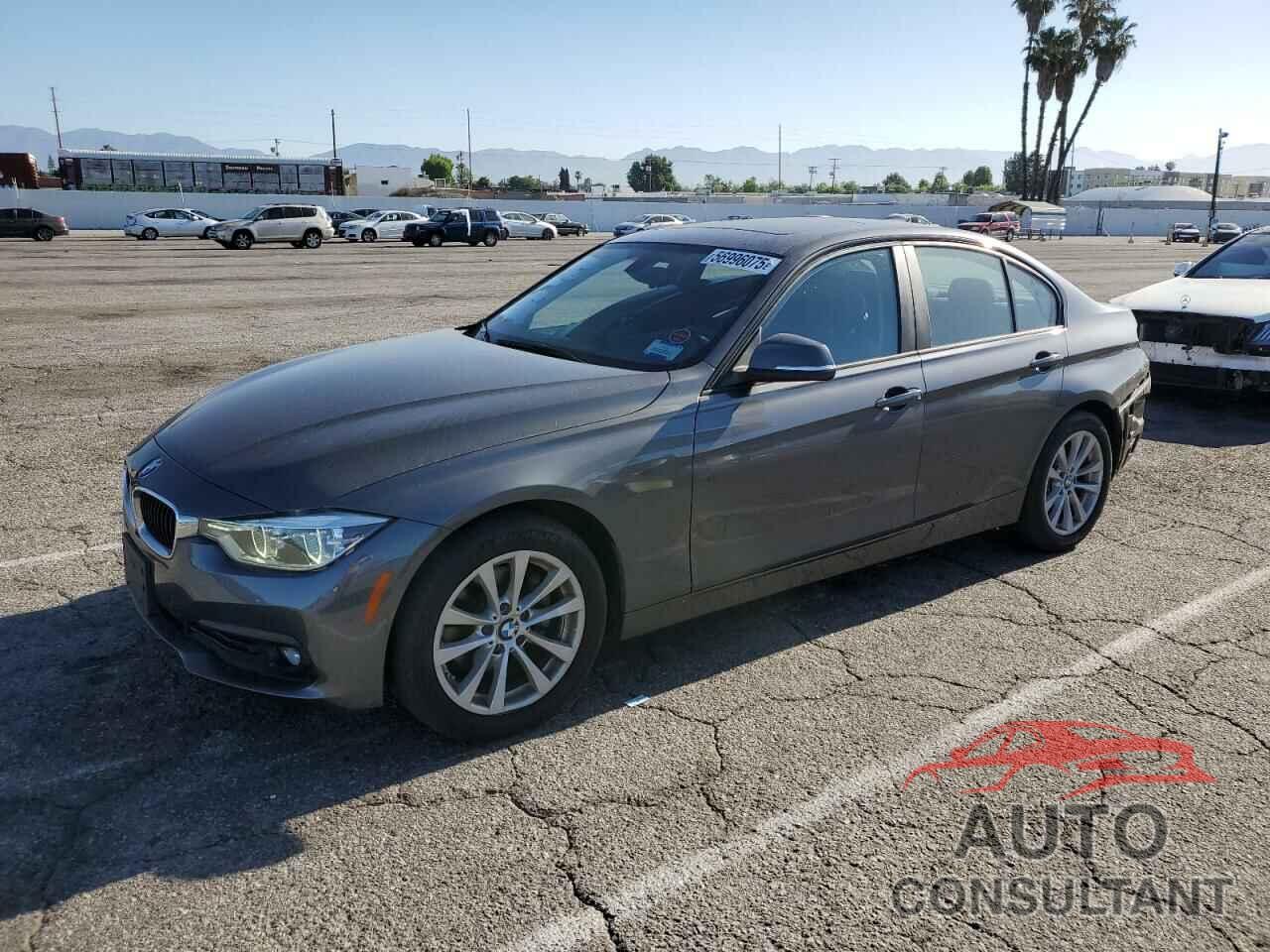 BMW 3 SERIES 2018 - WBA8A3C52JA505765