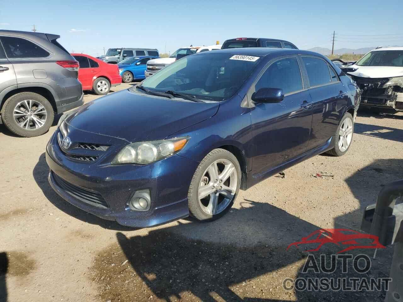 TOYOTA COROLLA 2013 - 5YFBU4EE3DP117673