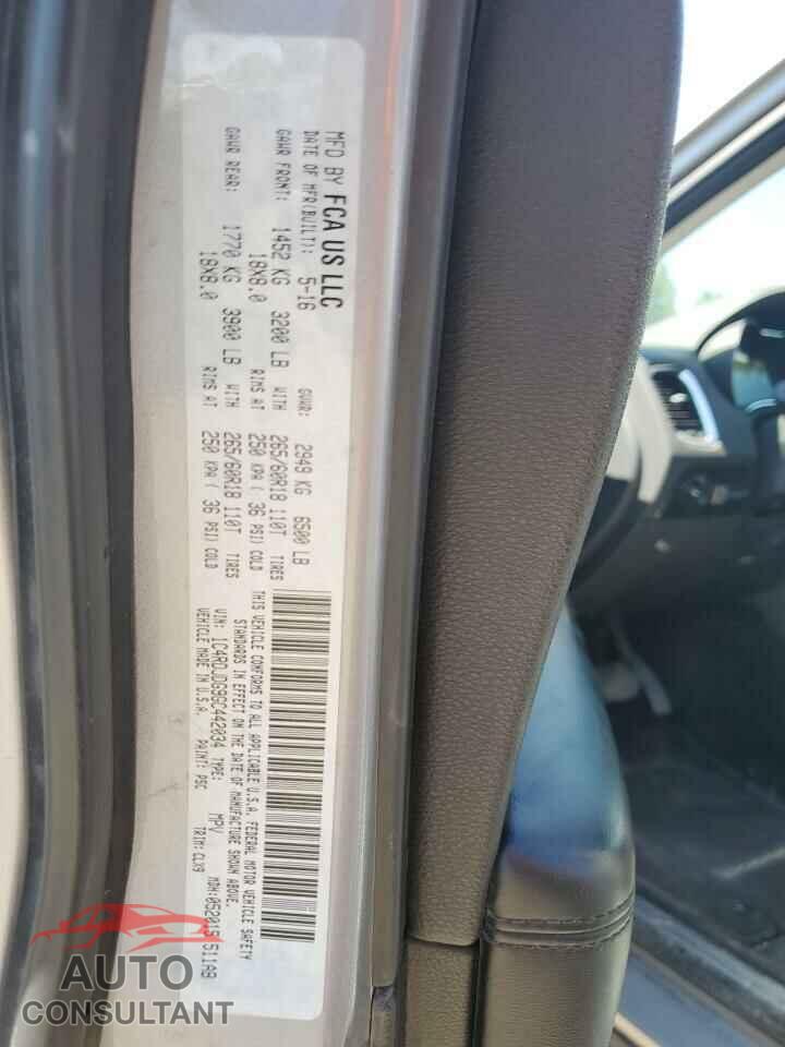 DODGE DURANGO 2016 - 1C4RDJDG9GC442034