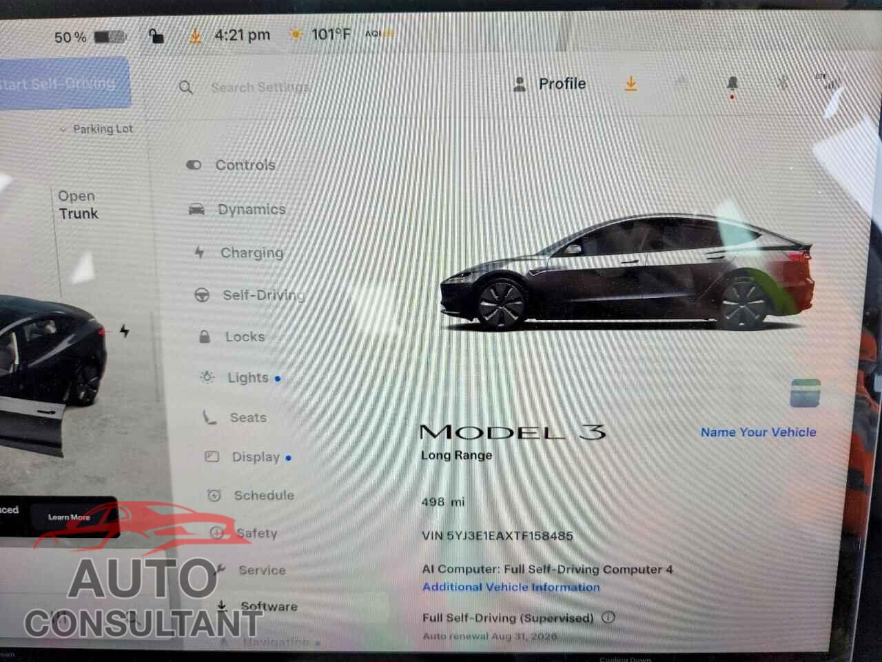 TESLA MODEL 3 2026 - 5YJ3E1EAXTF158485