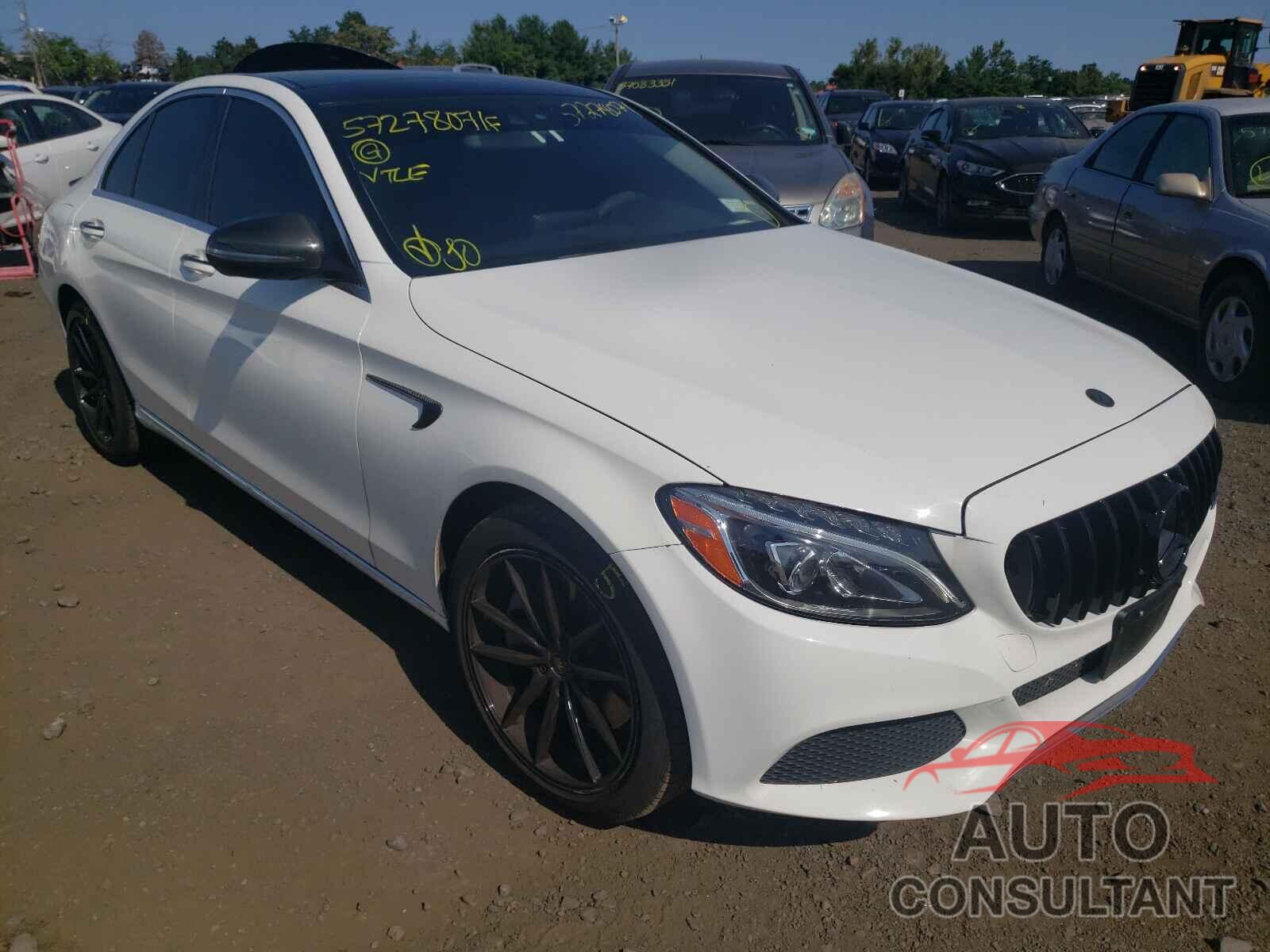 MERCEDES-BENZ C-CLASS 2016 - 55SWF4KB0GU135102