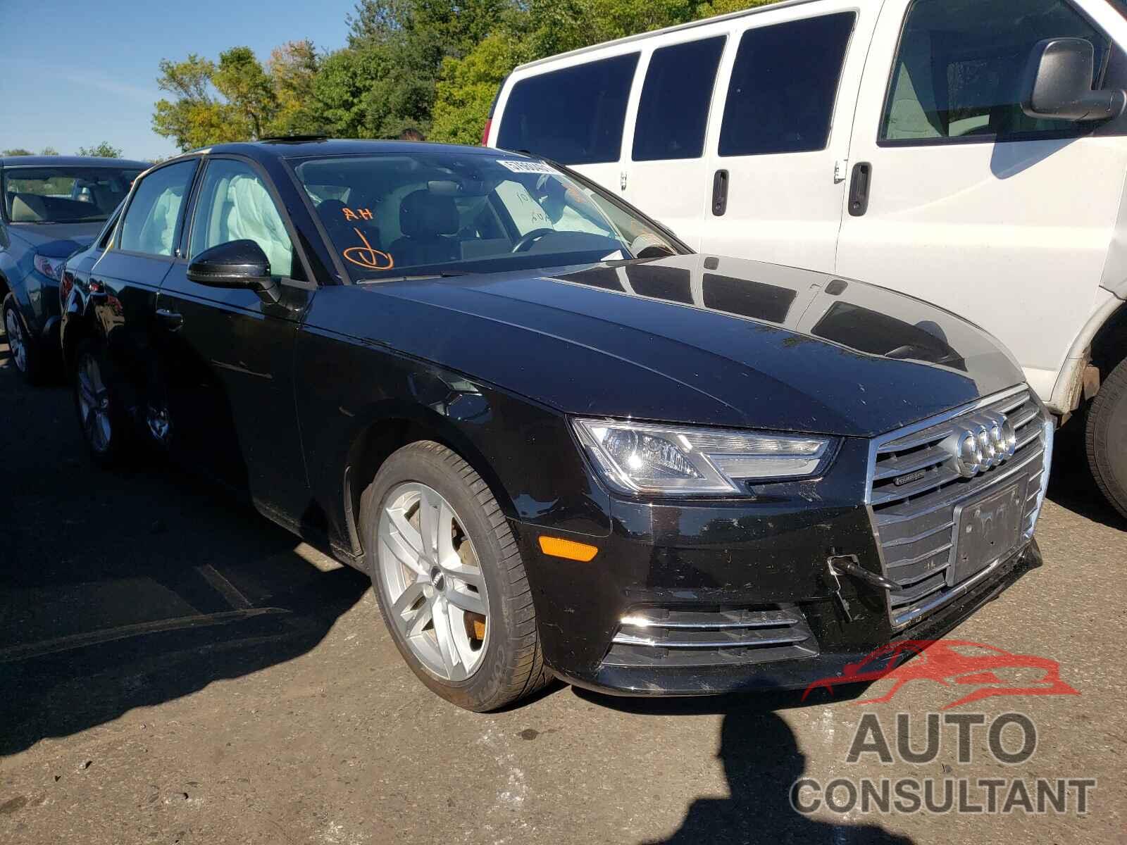 AUDI A4 2017 - WAUANAF4XHN052222