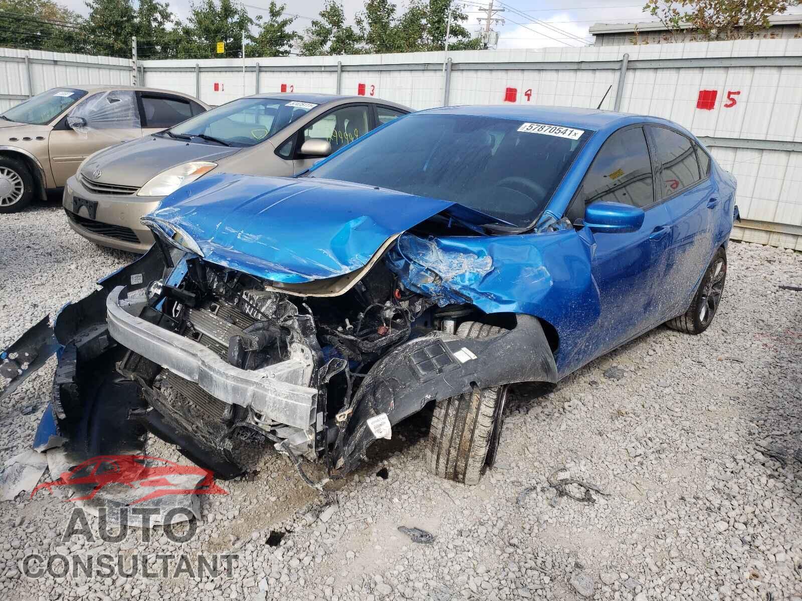 DODGE DART 2016 - 1C3CDFBB1GD540662