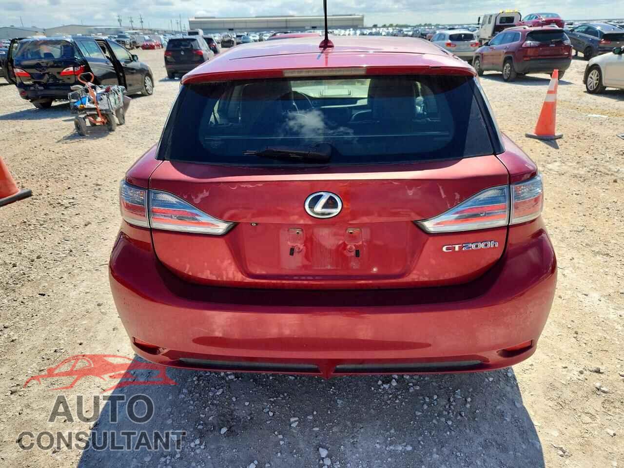 LEXUS CT 200 2013 - JTHKD5BH3D2128660