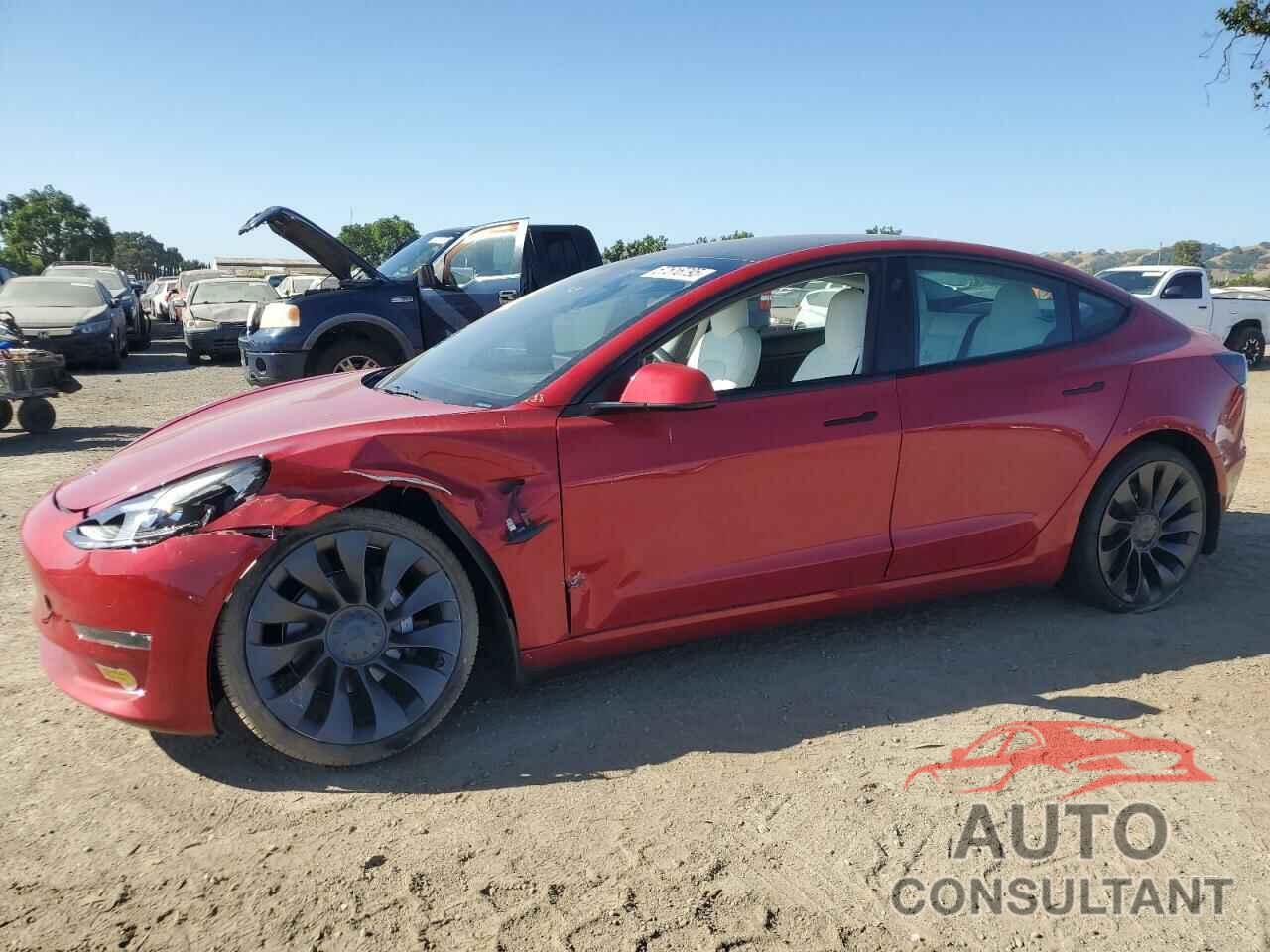 TESLA MODEL 3 2022 - 5YJ3E1EB6NF123888