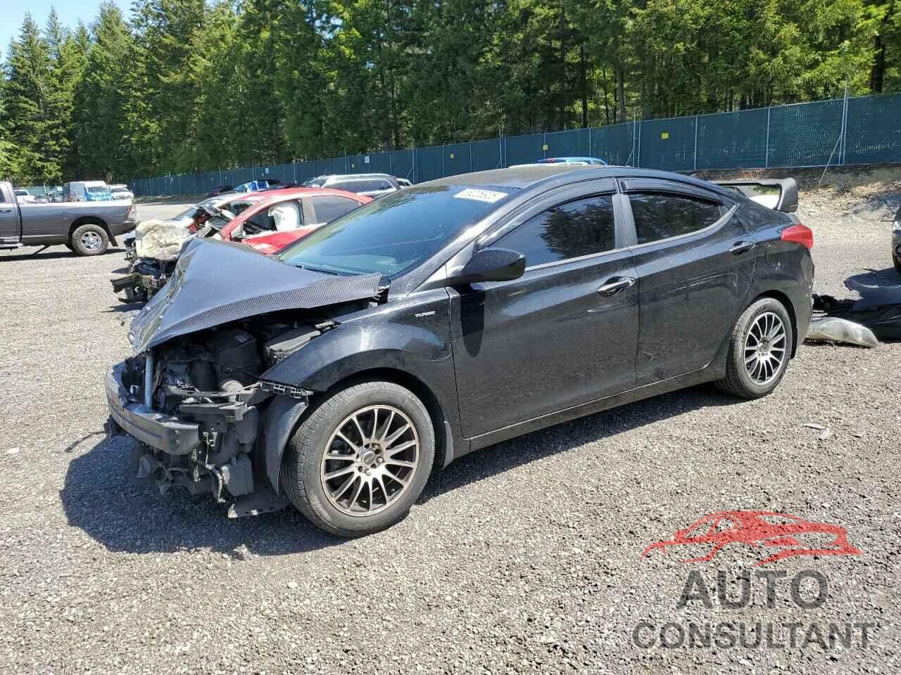HYUNDAI ELANTRA 2013 - KMHDH4AE1DU547946