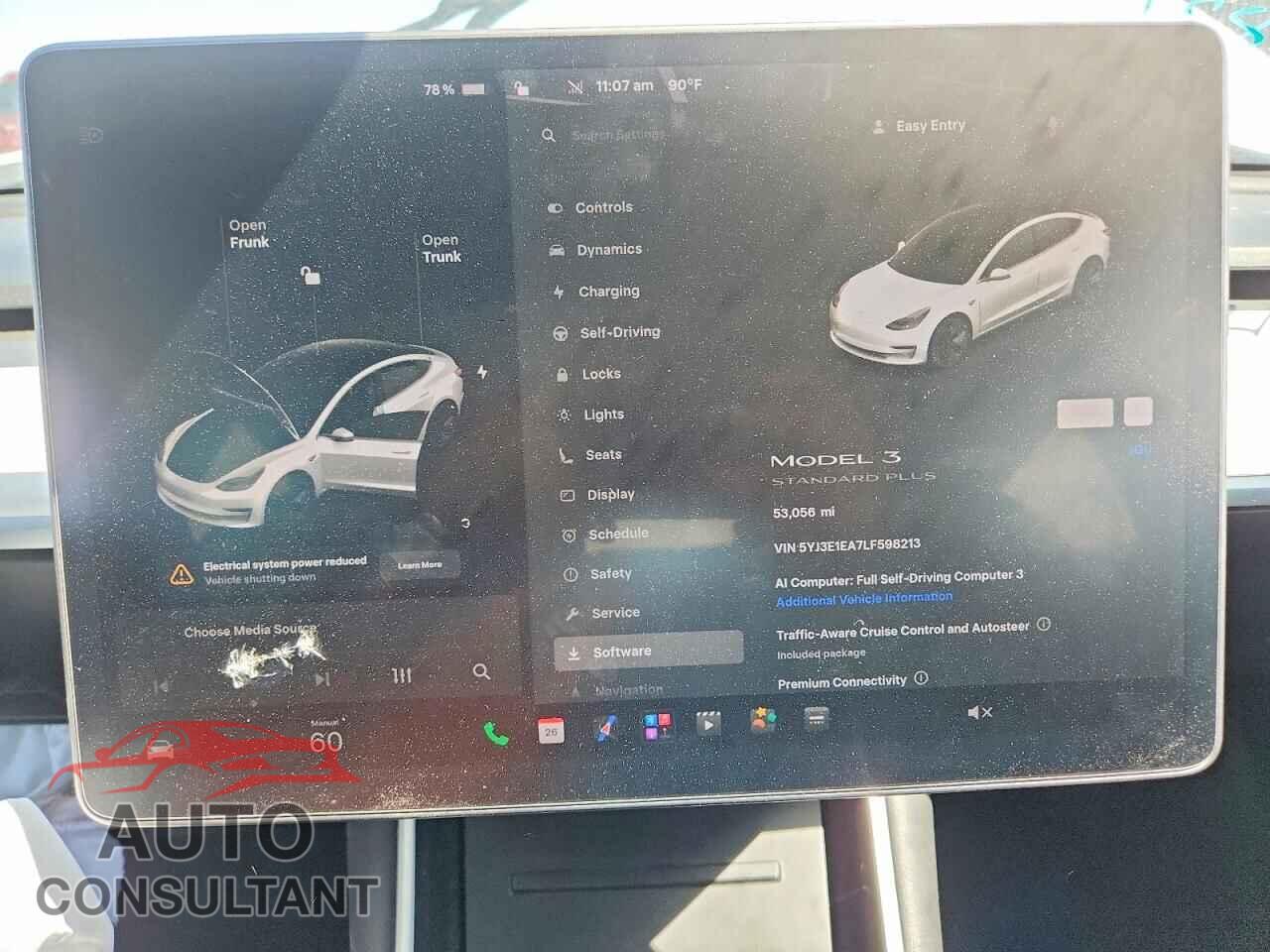 TESLA MODEL 3 2020 - 5YJ3E1EA7LF598213
