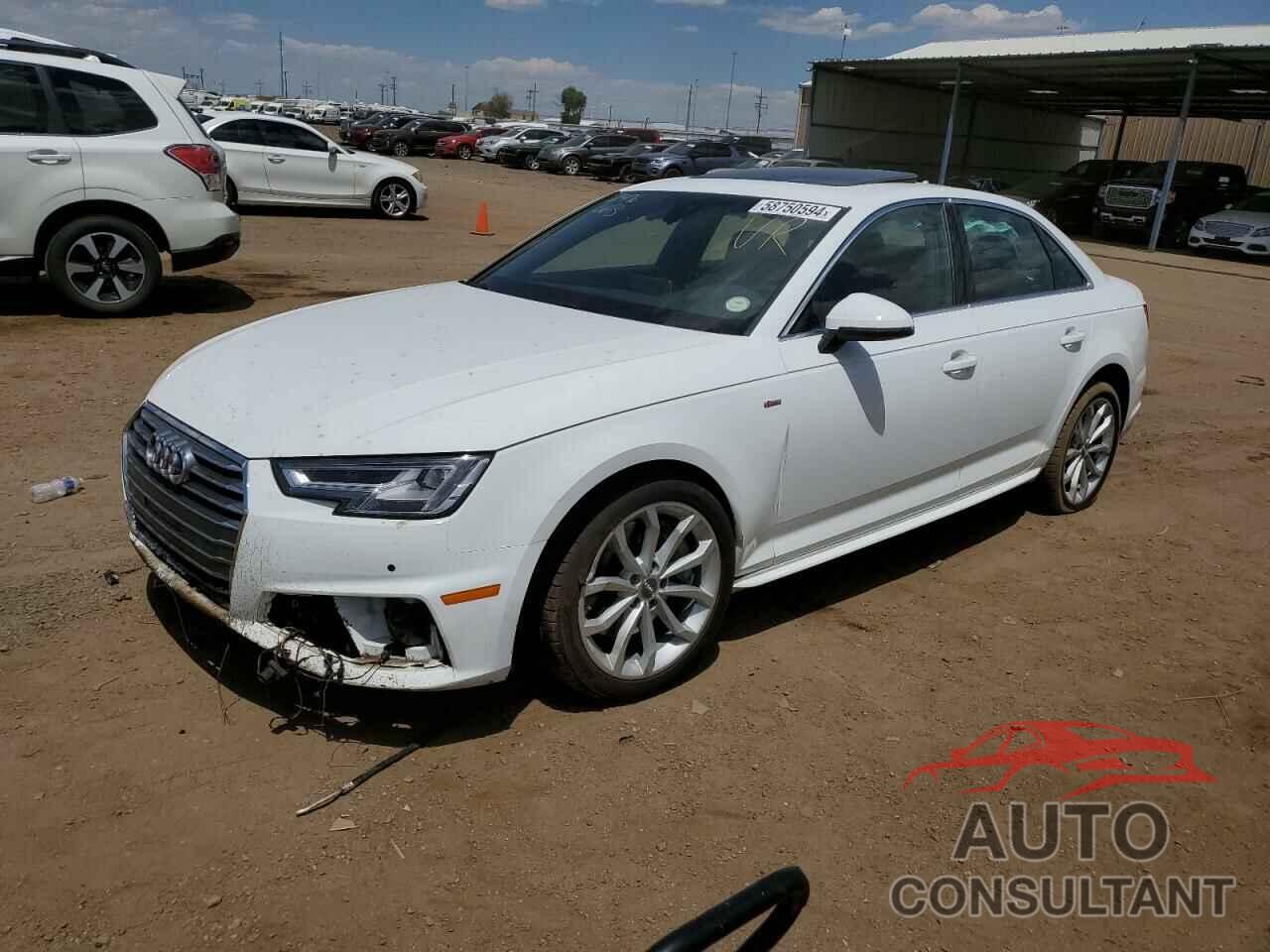 AUDI A4 2019 - WAUENAF42KN002357