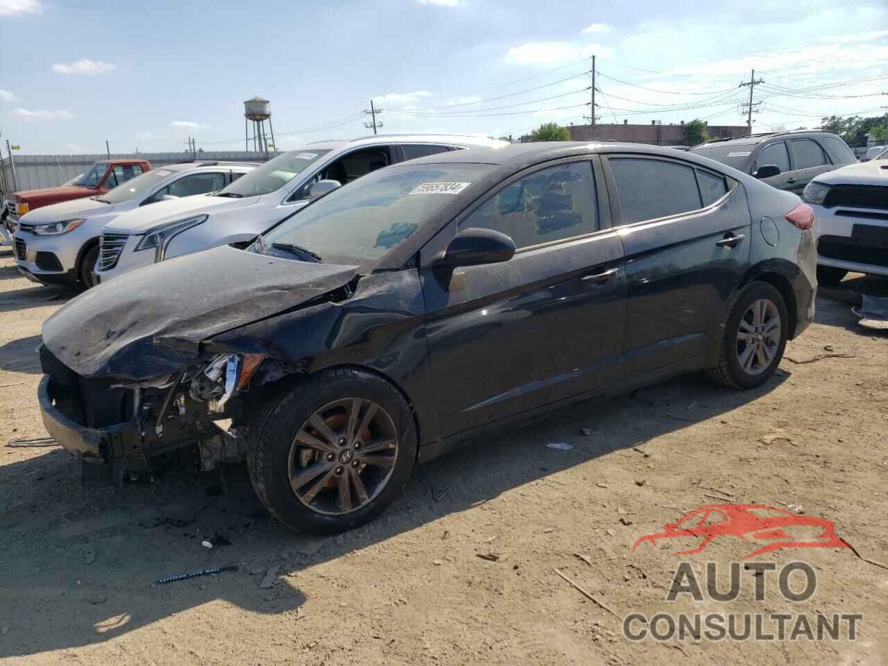 HYUNDAI ELANTRA 2017 - KMHD84LF8HU106391