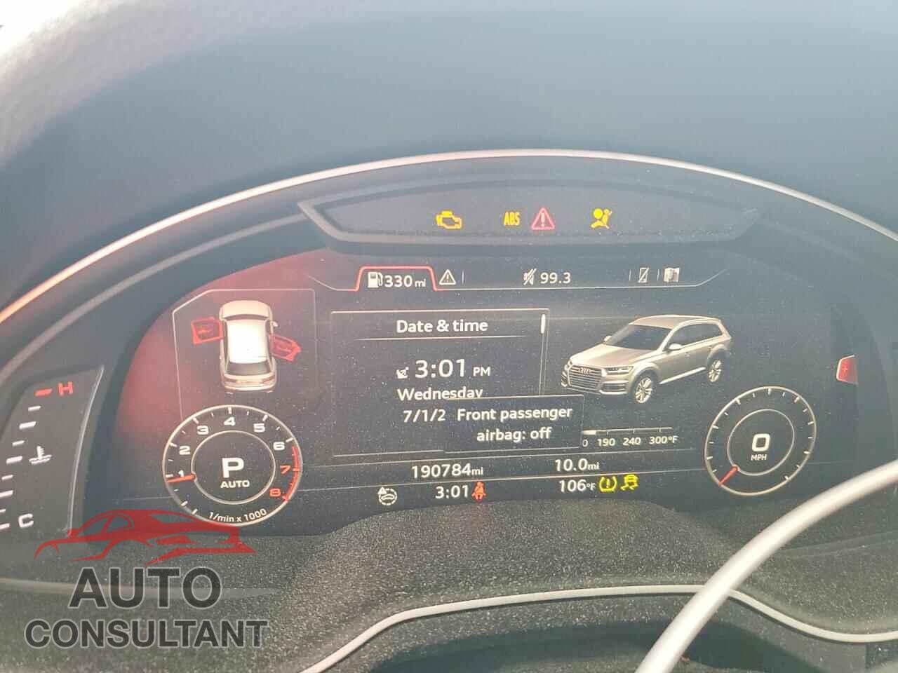 AUDI Q7 2017 - WA1VAAF72HD011111