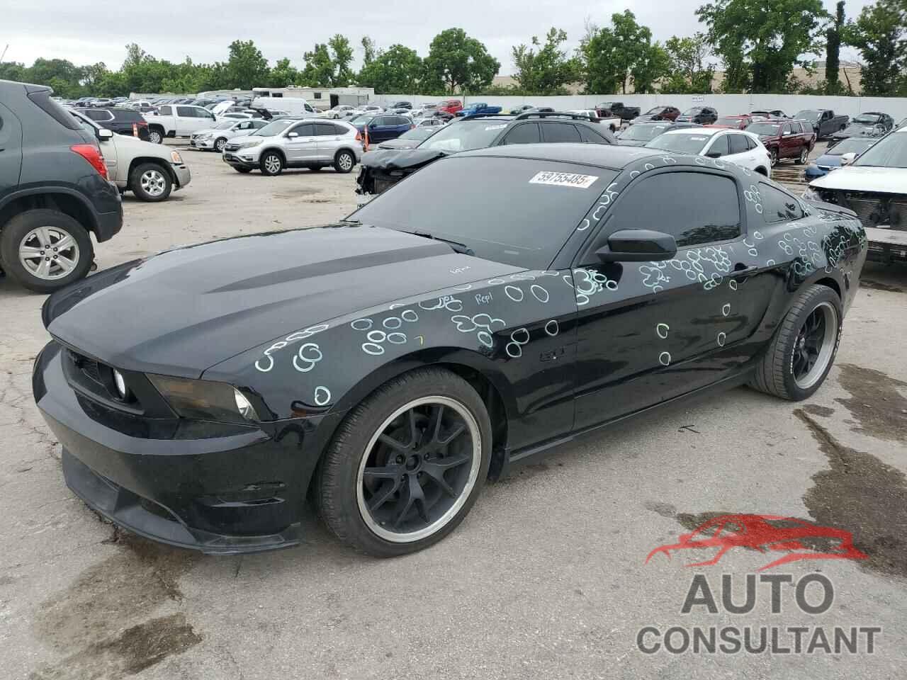 FORD MUSTANG 2012 - 1ZVBP8CF7C5266977