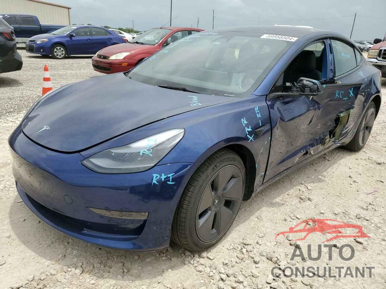 TESLA MODEL 3 2022 - 5YJ3E1EA6NF351459