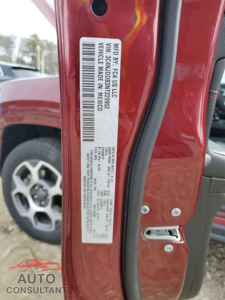 JEEP COMPASS 2022 - 3C4NJDDB3NT229952
