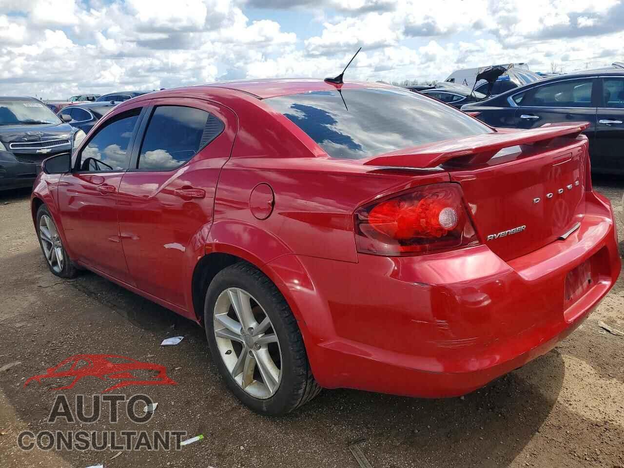 DODGE AVENGER 2012 - 1C3CDZEG9CN142595