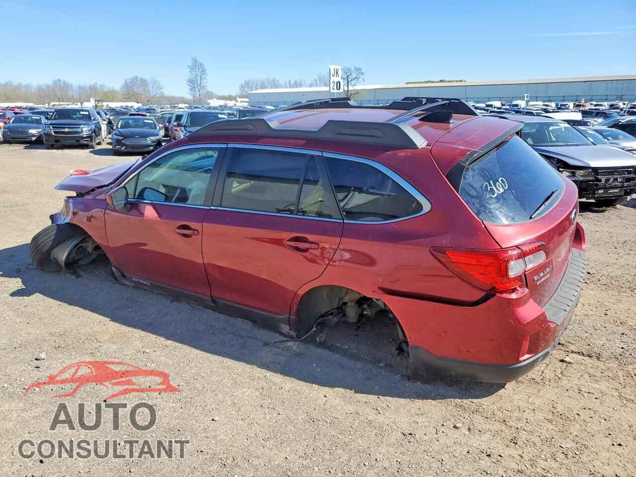 SUBARU OUTBACK 2016 - 4S4BSBCC0G3230193