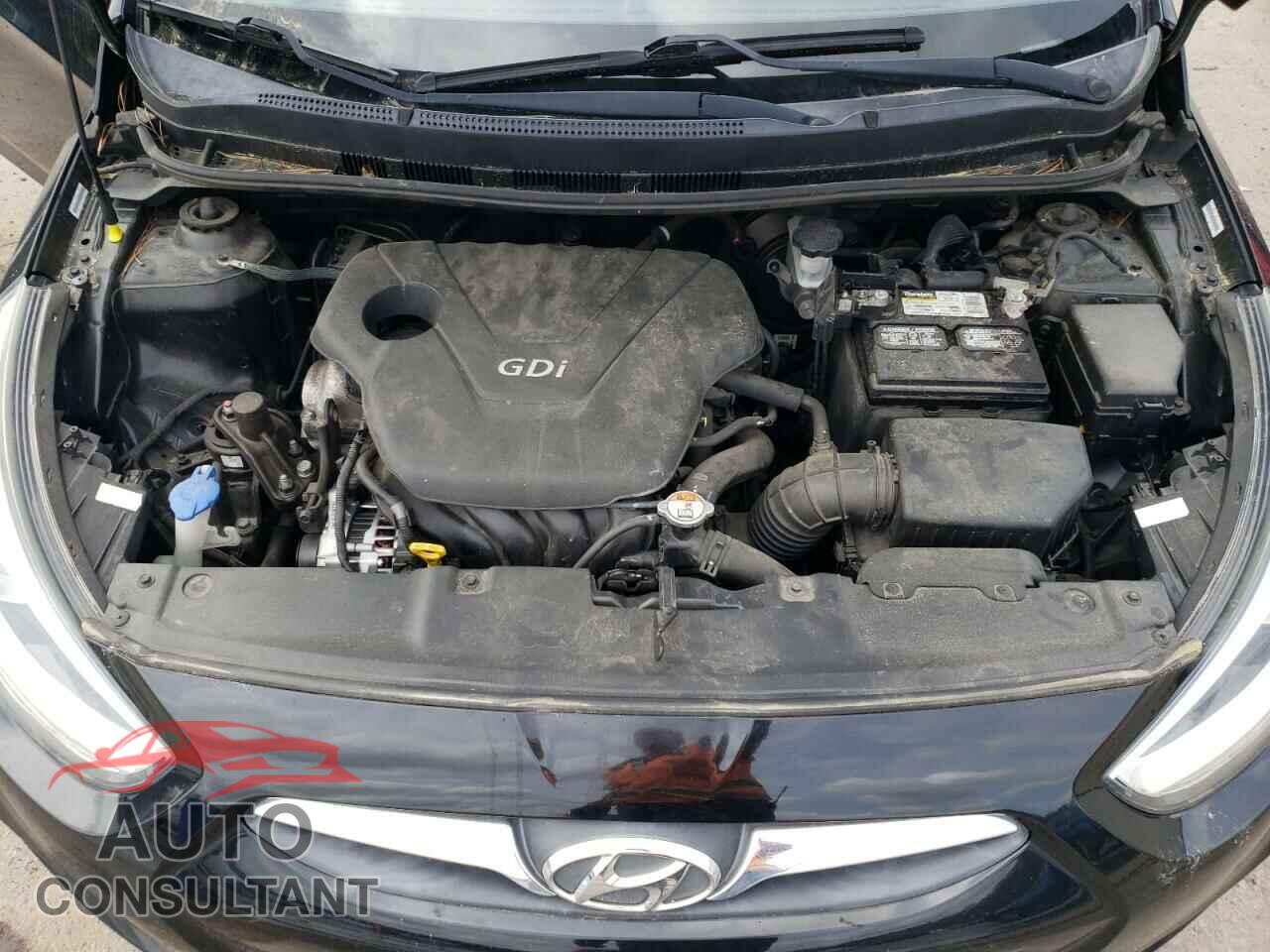 HYUNDAI ACCENT 2014 - KMHCU5AE2EU164130