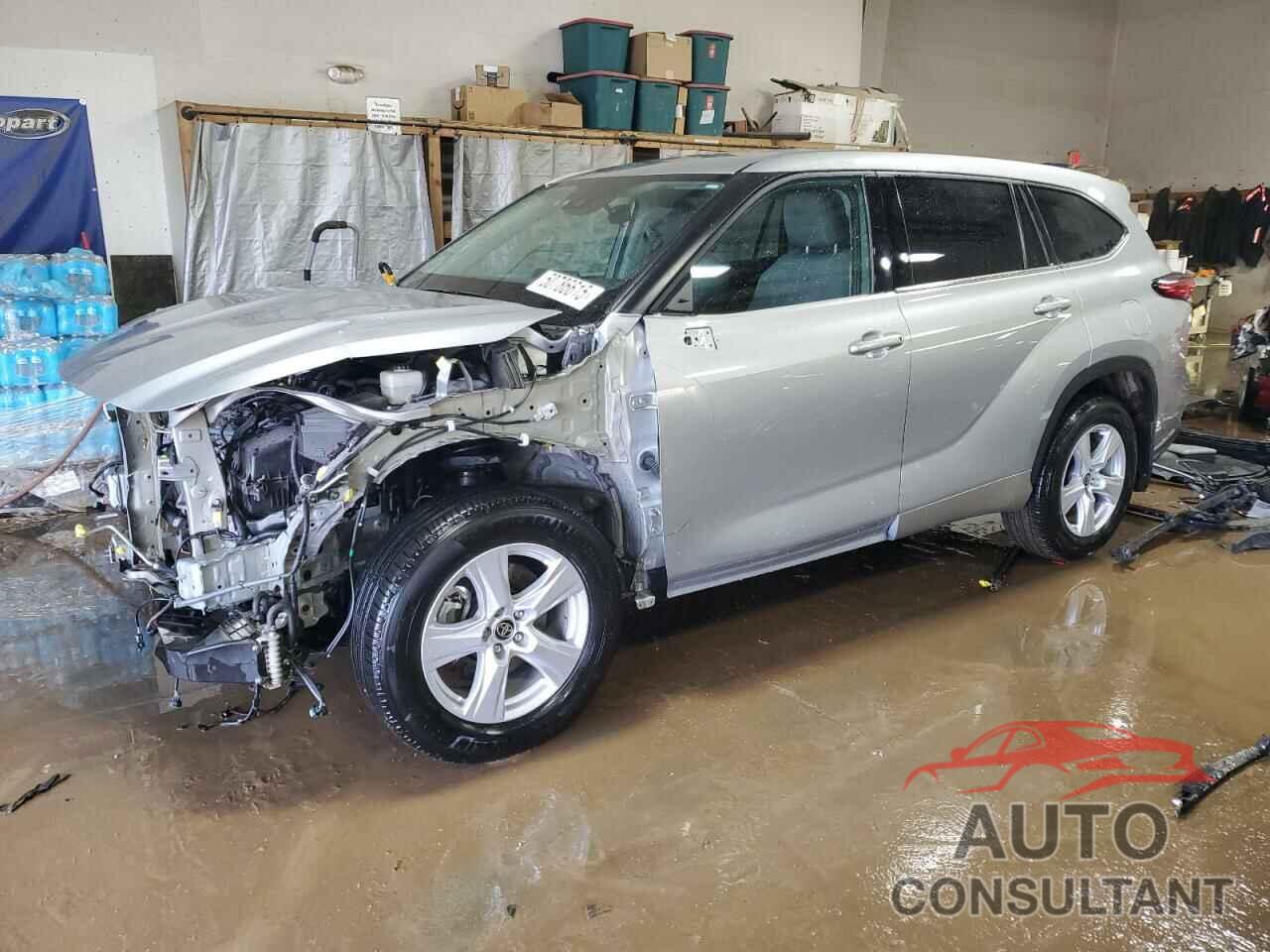 TOYOTA HIGHLANDER 2021 - 5TDBZRBH6MS523435