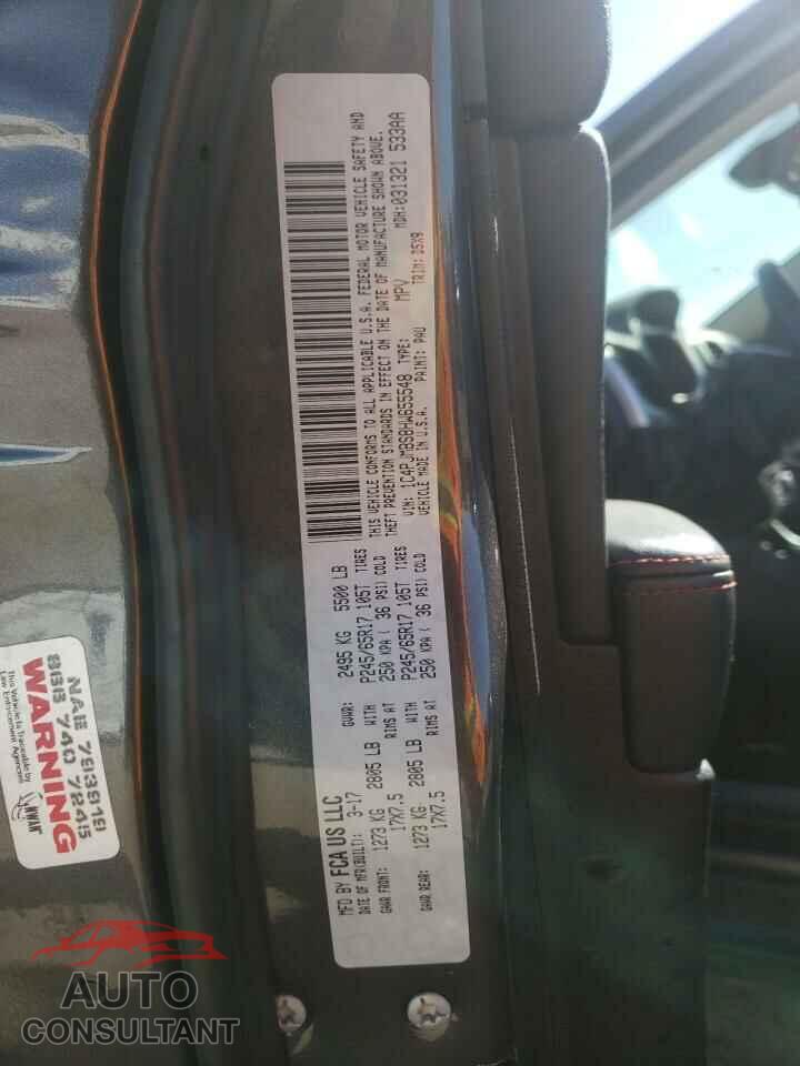 JEEP CHEROKEE 2017 - 1C4PJMBS8HW655548