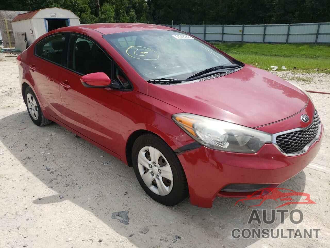 KIA FORTE 2016 - KNAFK4A66G5460336