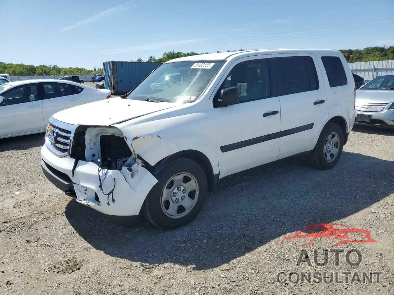 HONDA PILOT 2014 - 5FNYF4H21EB028719