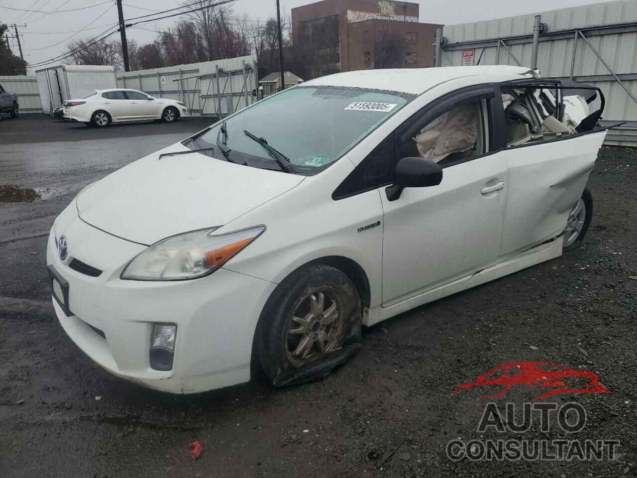 TOYOTA PRIUS 2010 - JTDKN3DU3A0201952