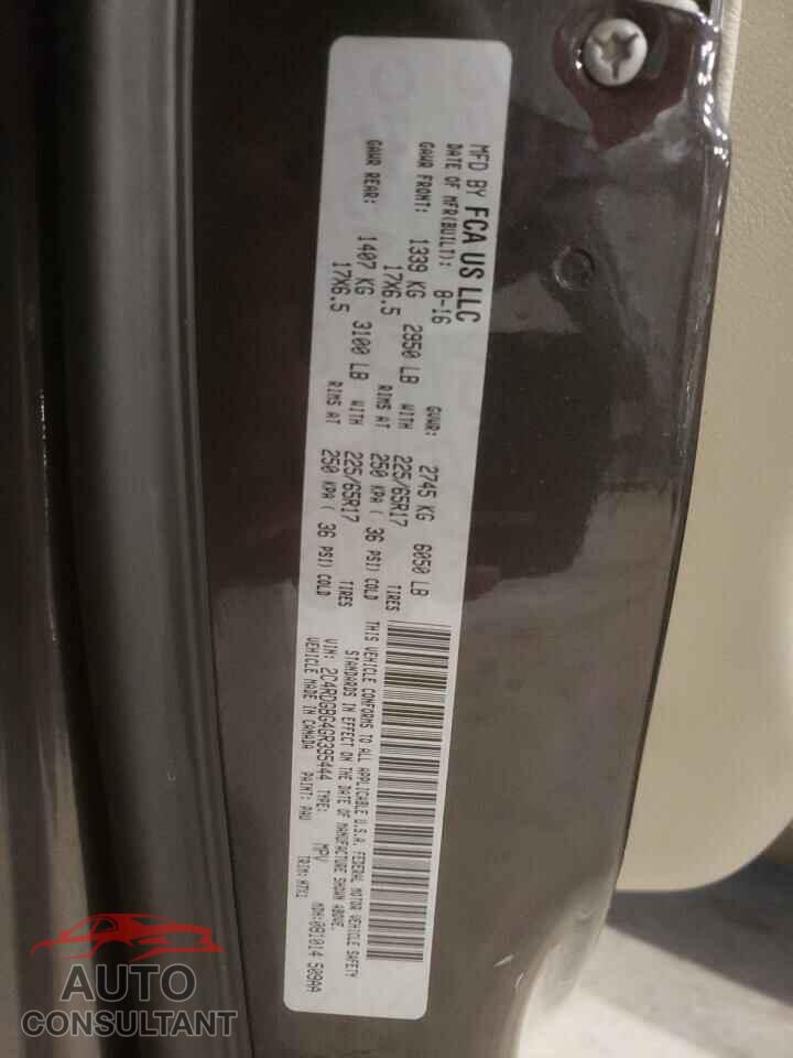 DODGE GRAND CARA 2016 - 2C4RDGBG4GR395444