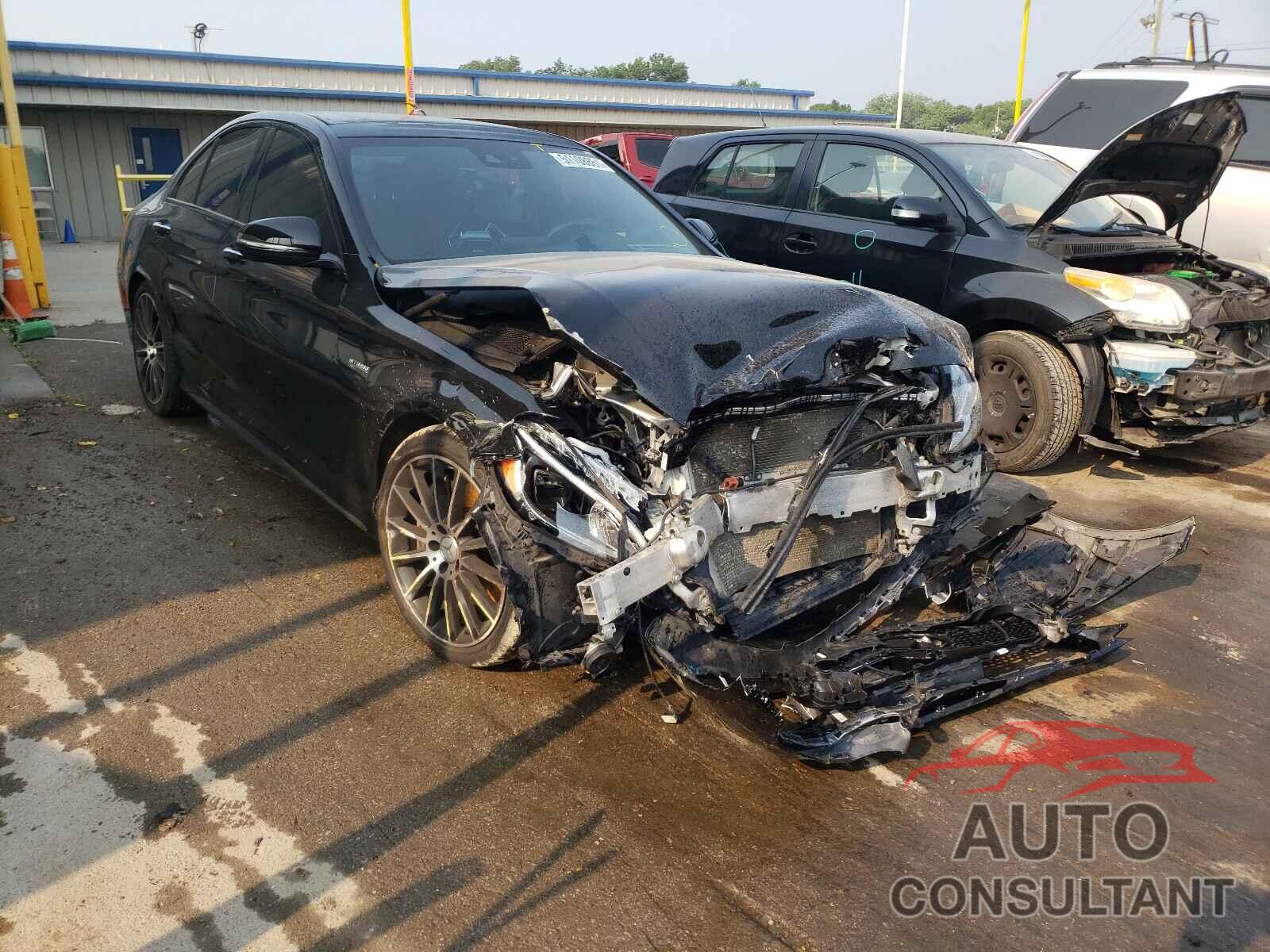 MERCEDES-BENZ C-CLASS 2017 - 55SWF6EB7HU189635