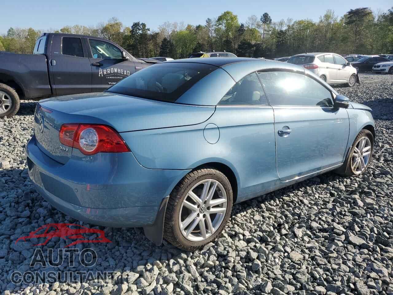 VOLKSWAGEN EOS 2010 - WVWFA7AH7AV016866