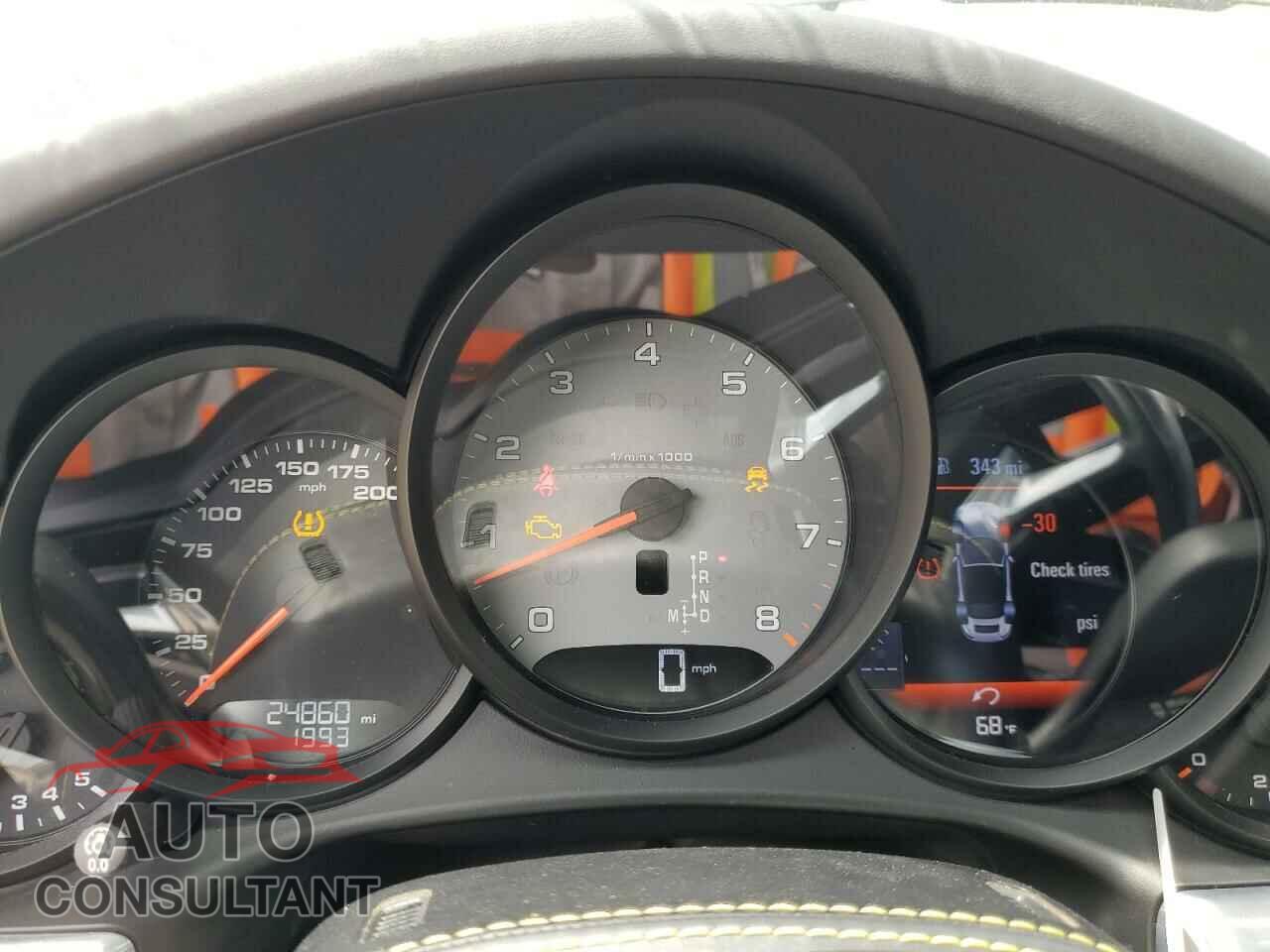PORSCHE 911 2017 - WP0CB2A97HS155533