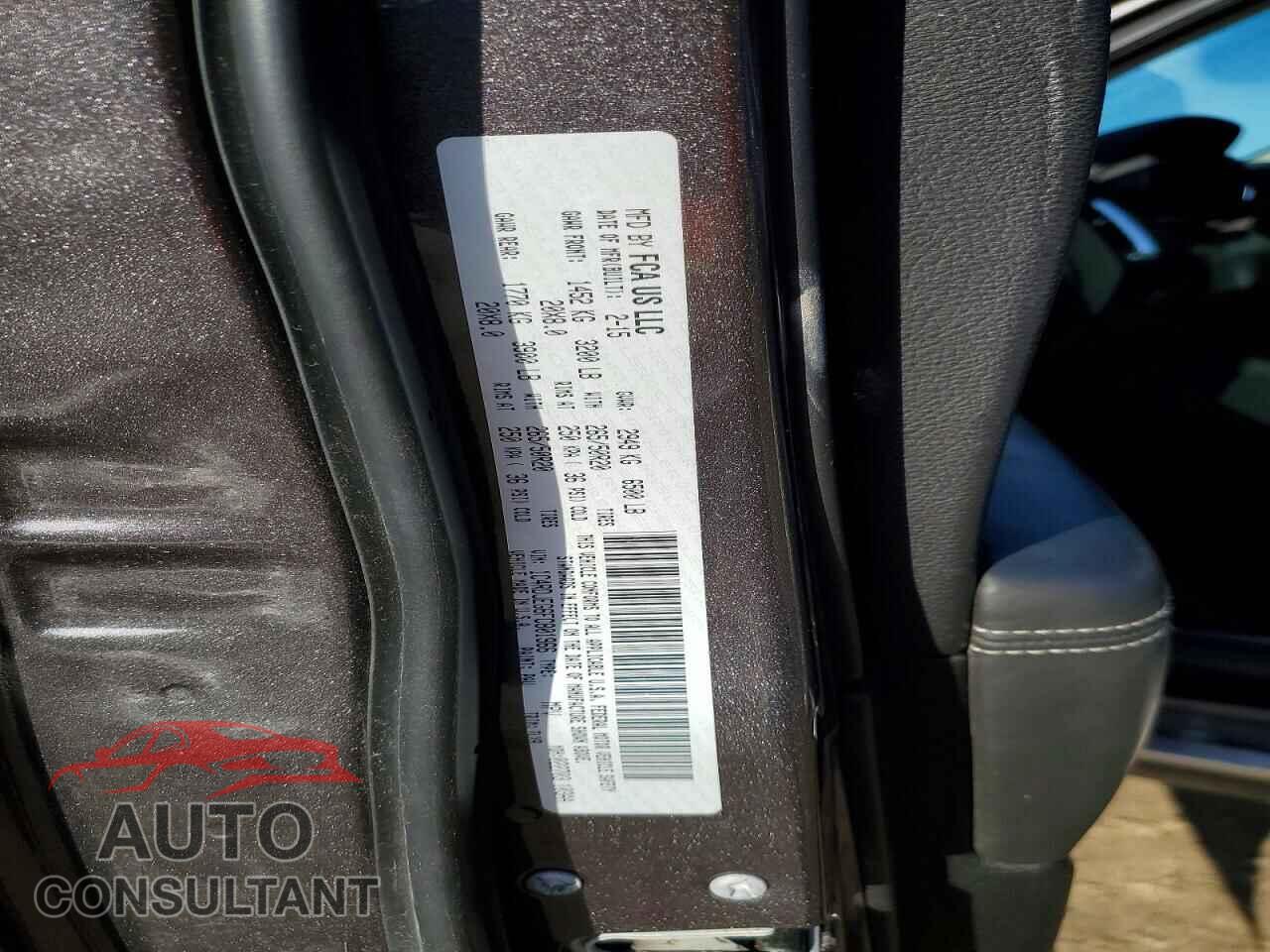 DODGE DURANGO 2015 - 1C4RDJEG6FC801966