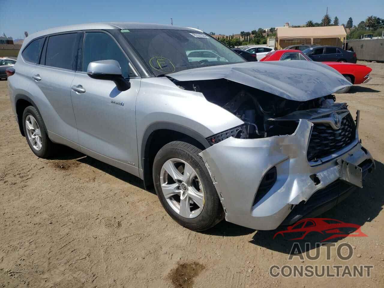 TOYOTA HIGHLANDER 2021 - 5TDBBRCH8MS063181