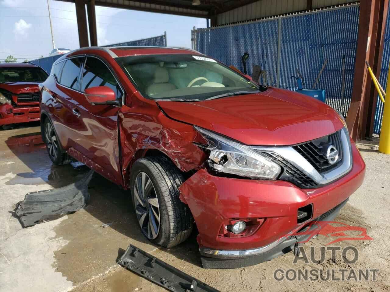 NISSAN MURANO 2017 - 5N1AZ2MG2HN156807