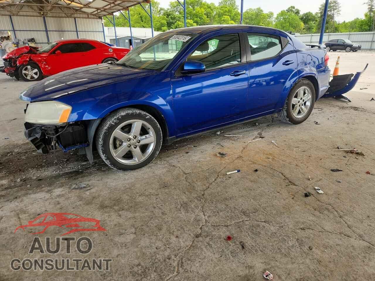 DODGE AVENGER 2013 - 1C3CDZCB9DN619437