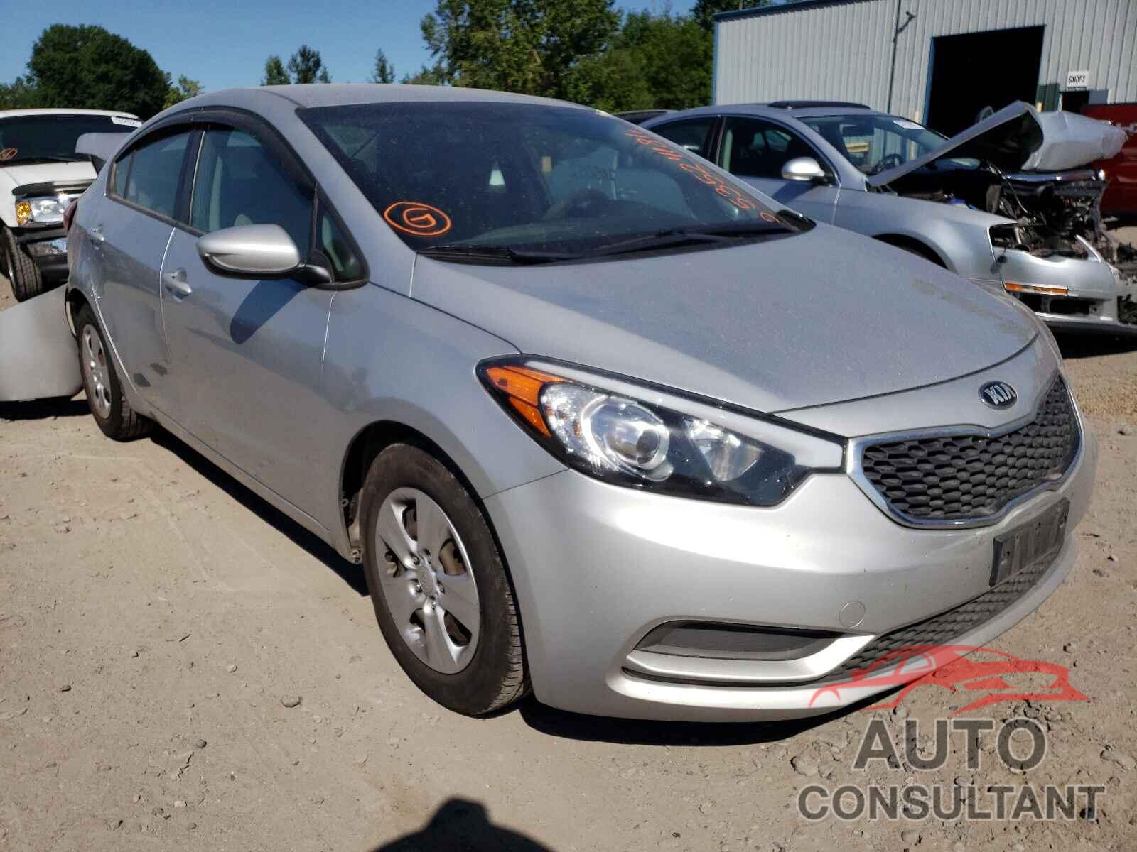 KIA FORTE 2016 - KNAFK4A63G5510870